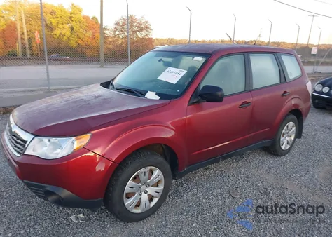 2009 Subaru Forester 2.5X z USA, uszkodzony, nr VIN JF2SH61669H713069